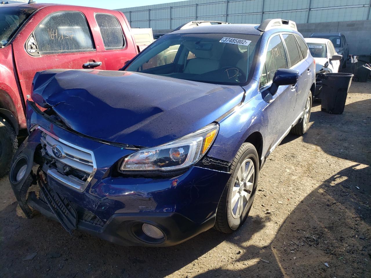 Photo 2 from auction – 2017 SUBARU OUTBACK 2. with VIN 4S4BSACC1H3205511