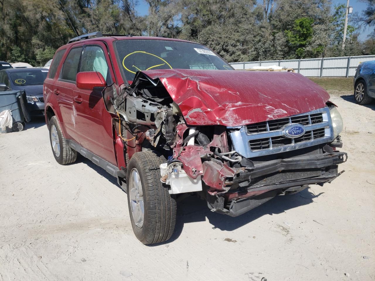 FORD ESCAPE LIM 2011 with VIN 1FMCU0EG8BKB96831 - Photo from auction