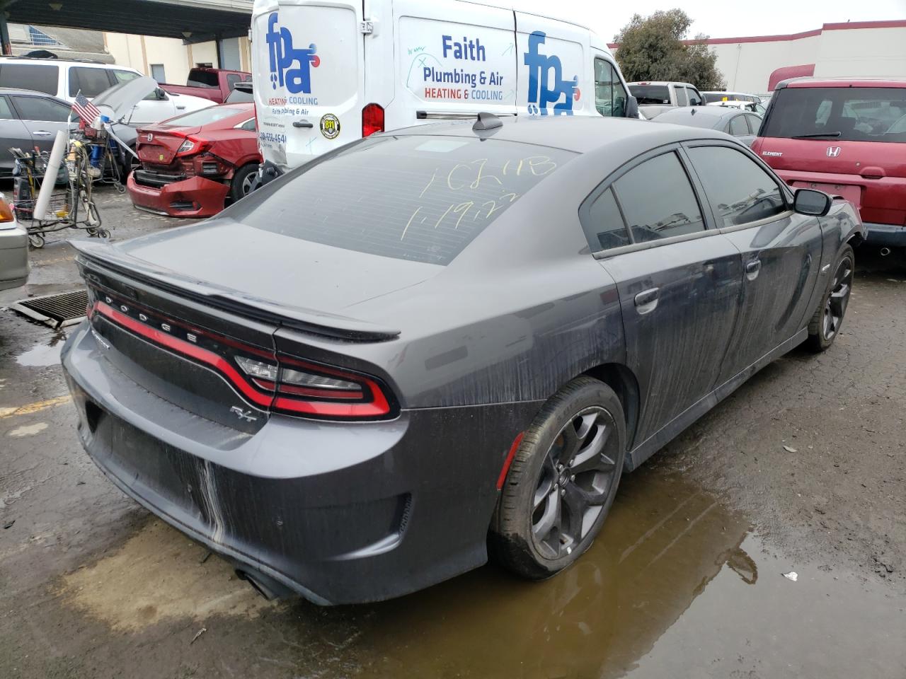 Photo 4 from auction – 2019 DODGE CHARGER R/ with VIN 2C3CDXCT7KH630133