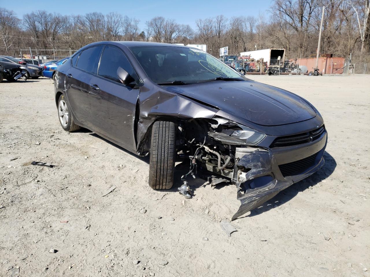 DODGE DART SXT 2016 with VIN 1C3CDFBB8GD667635 - Photo from auction