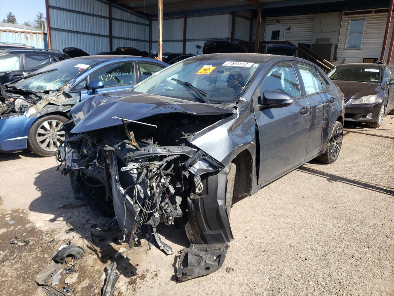 Photo 2 from auction – 2014 TOYOTA COROLLA L with VIN 2T1BURHE7EC227670