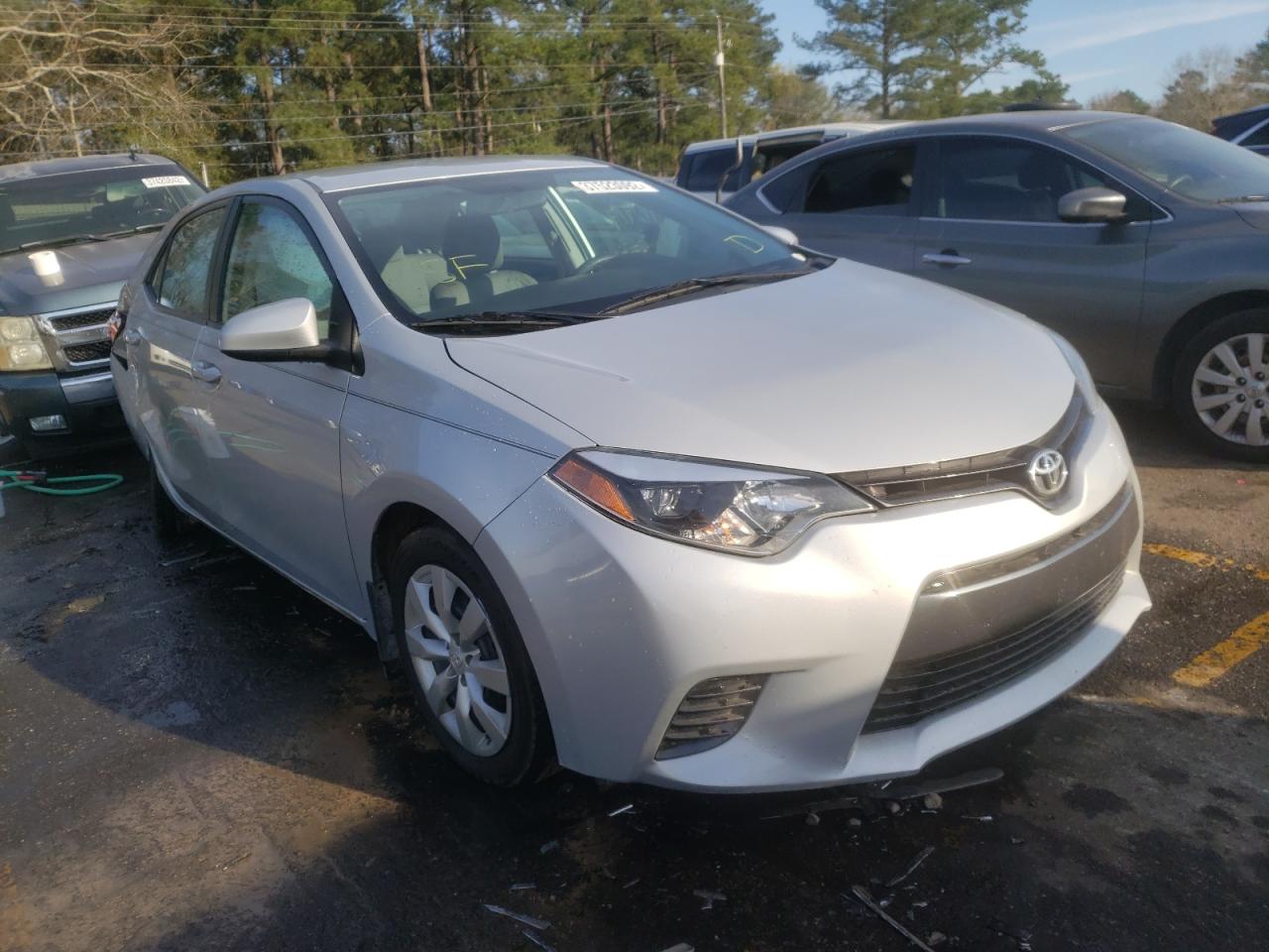 TOYOTA COROLLA L 2016 with VIN 2T1BURHE0GC670665 - Photo from auction