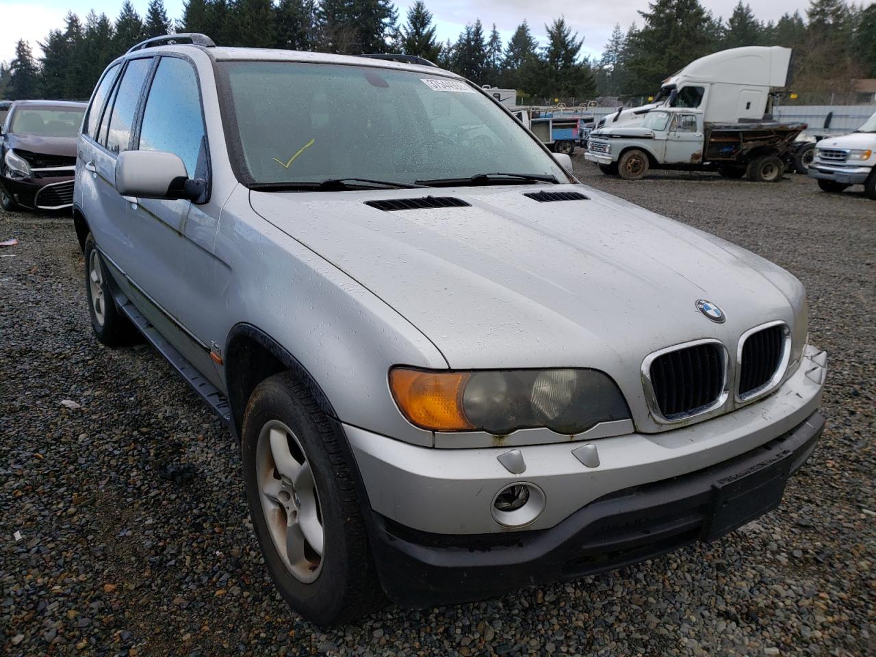 BMW X5 3.0I 2002 with VIN 5UXFA53592LP47432 - Photo from auction