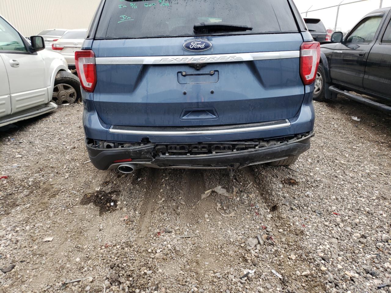 Photo 9 from auction – 2018 FORD EXPLORER X with VIN 1FM5K7D88JGB84844
