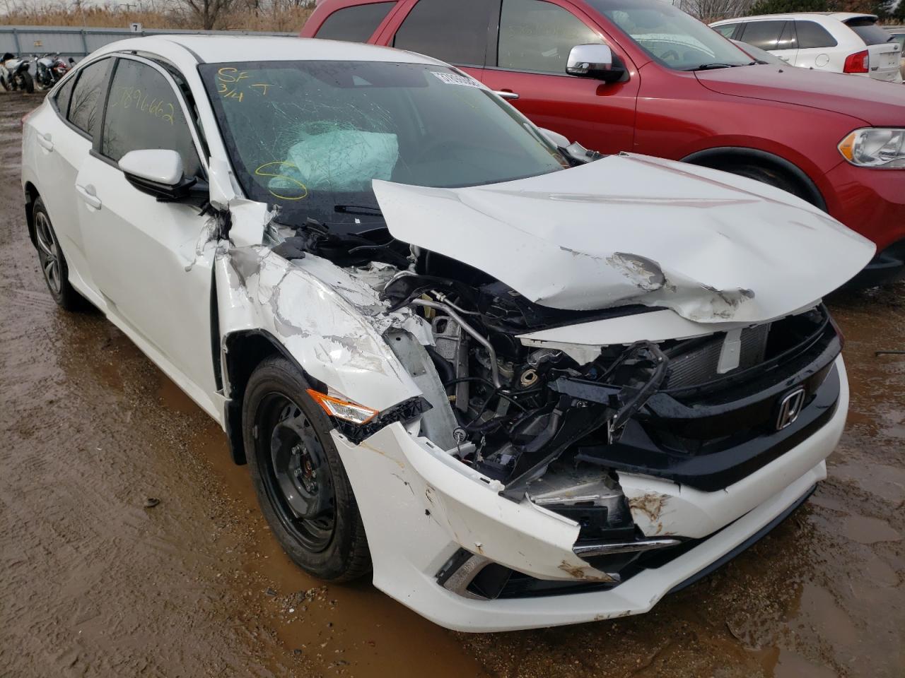 HONDA CIVIC LX 2020 with VIN 19XFC2F68LE010683 - Photo from auction