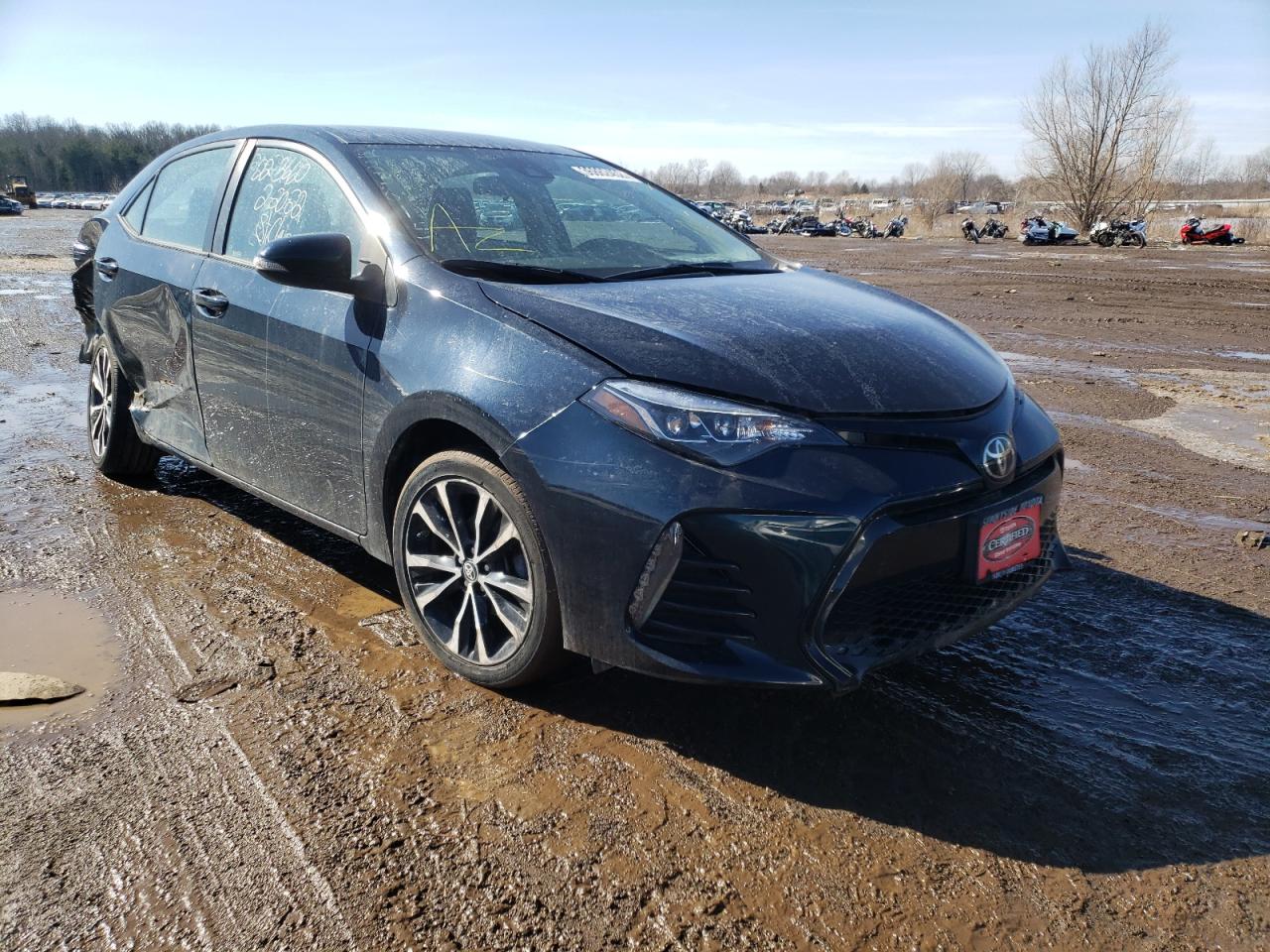 TOYOTA COROLLA L 2017 with VIN 2T1BURHE4HC831326 - Photo from auction