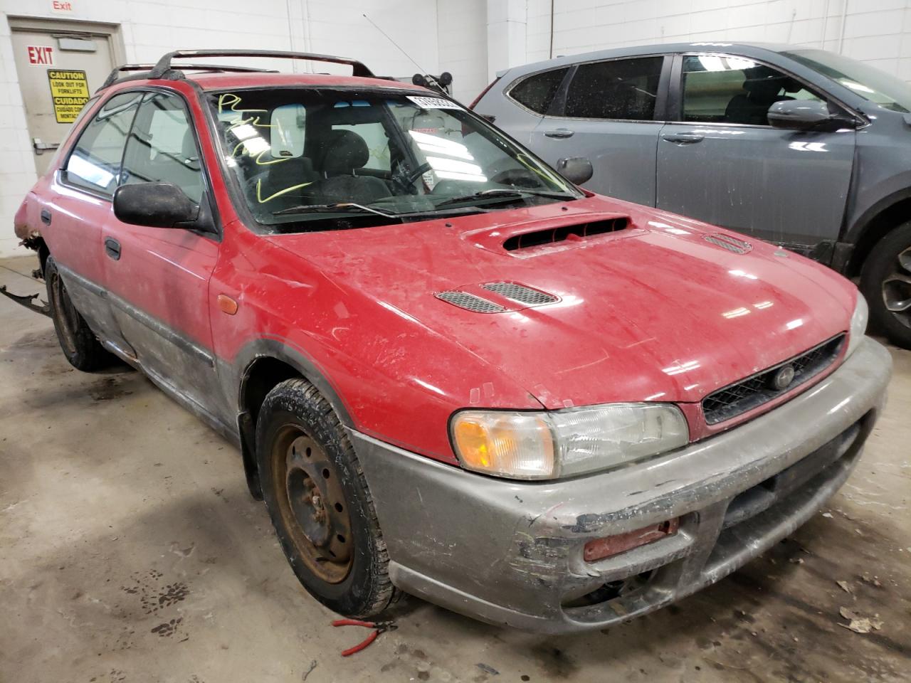 SUBARU IMPREZA OU 1998 with VIN JF1GF485XWH808571 - Photo from auction