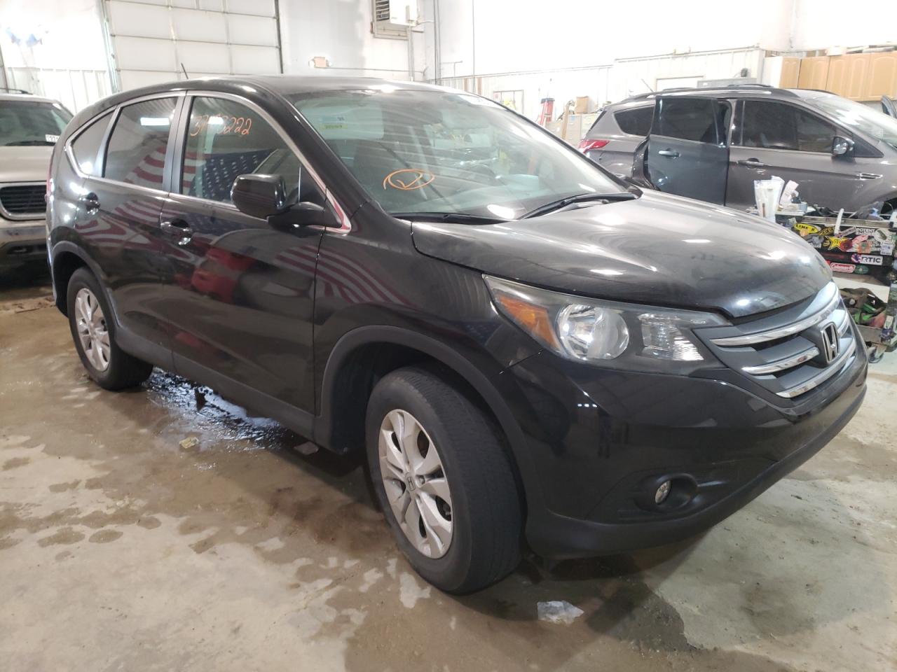 HONDA CR-V EX 2013 with VIN 2HKRM4H55DH672292 - Photo from auction
