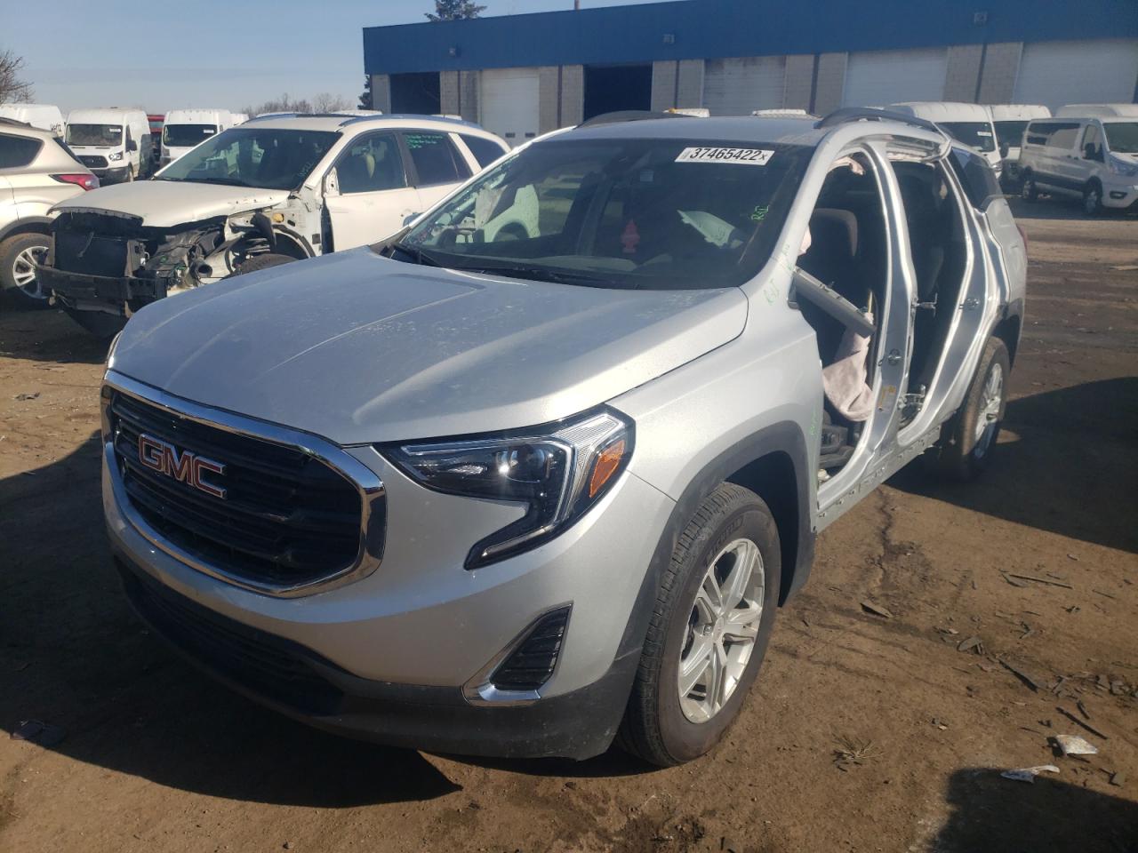 Photo 2 from auction – 2021 GMC TERRAIN SL with VIN 3GKALMEV5ML376469
