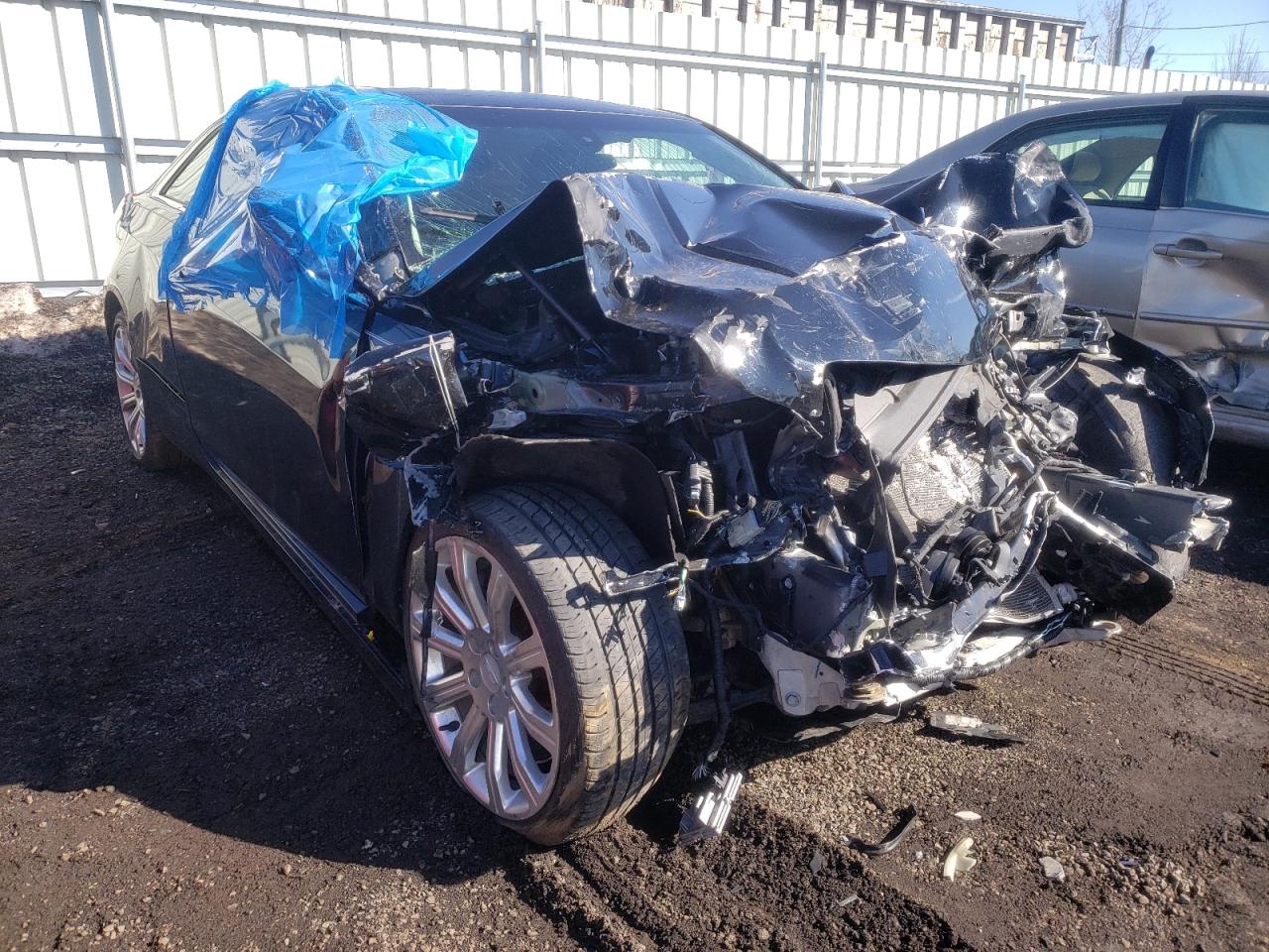 CADILLAC ATS 2018 with VIN 1G6AE1RX5J0177997 - Photo from auction