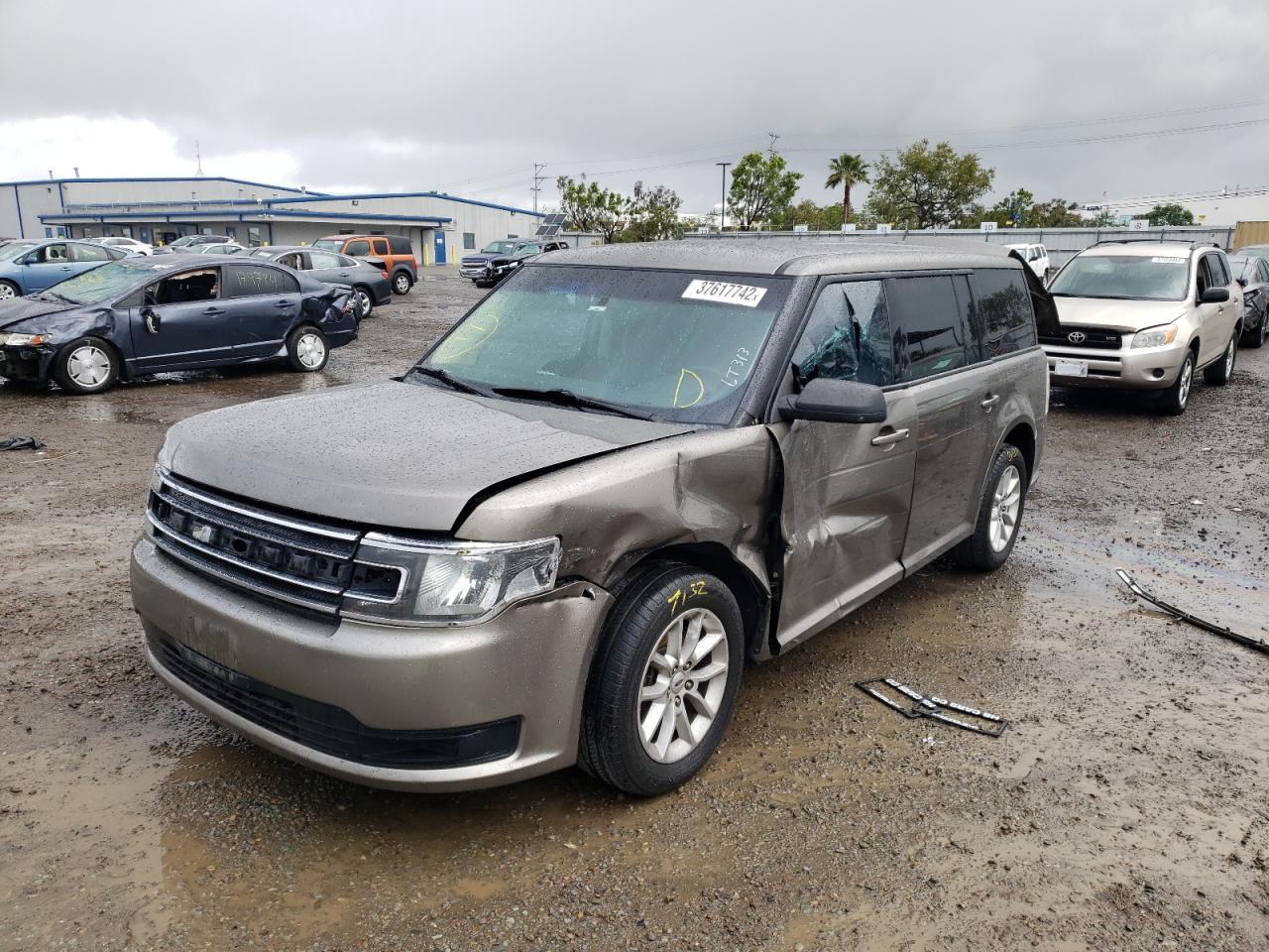 Photo 2 from auction – 2014 FORD FLEX SE with VIN 2FMGK5B87EBD13637