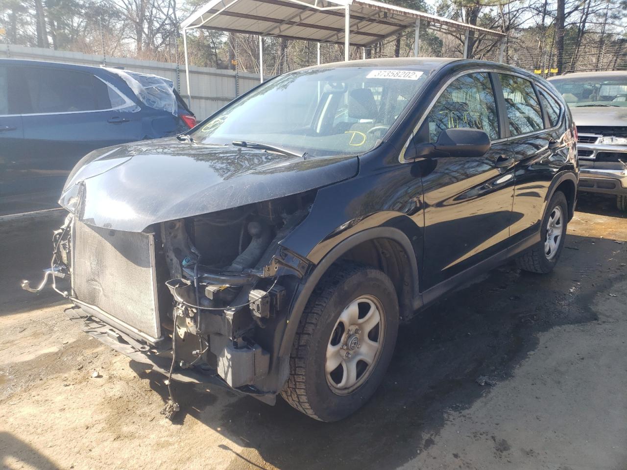Photo 2 from auction – 2016 HONDA CR-V LX with VIN 2HKRM4H32GH643562