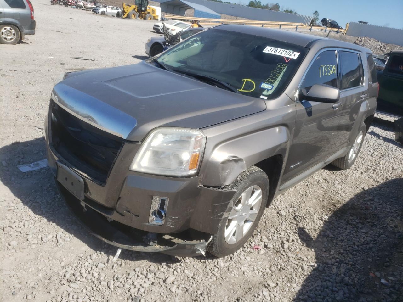 Photo 2 from auction – 2012 GMC TERRAIN SL with VIN 2GKALMEK9C6393445