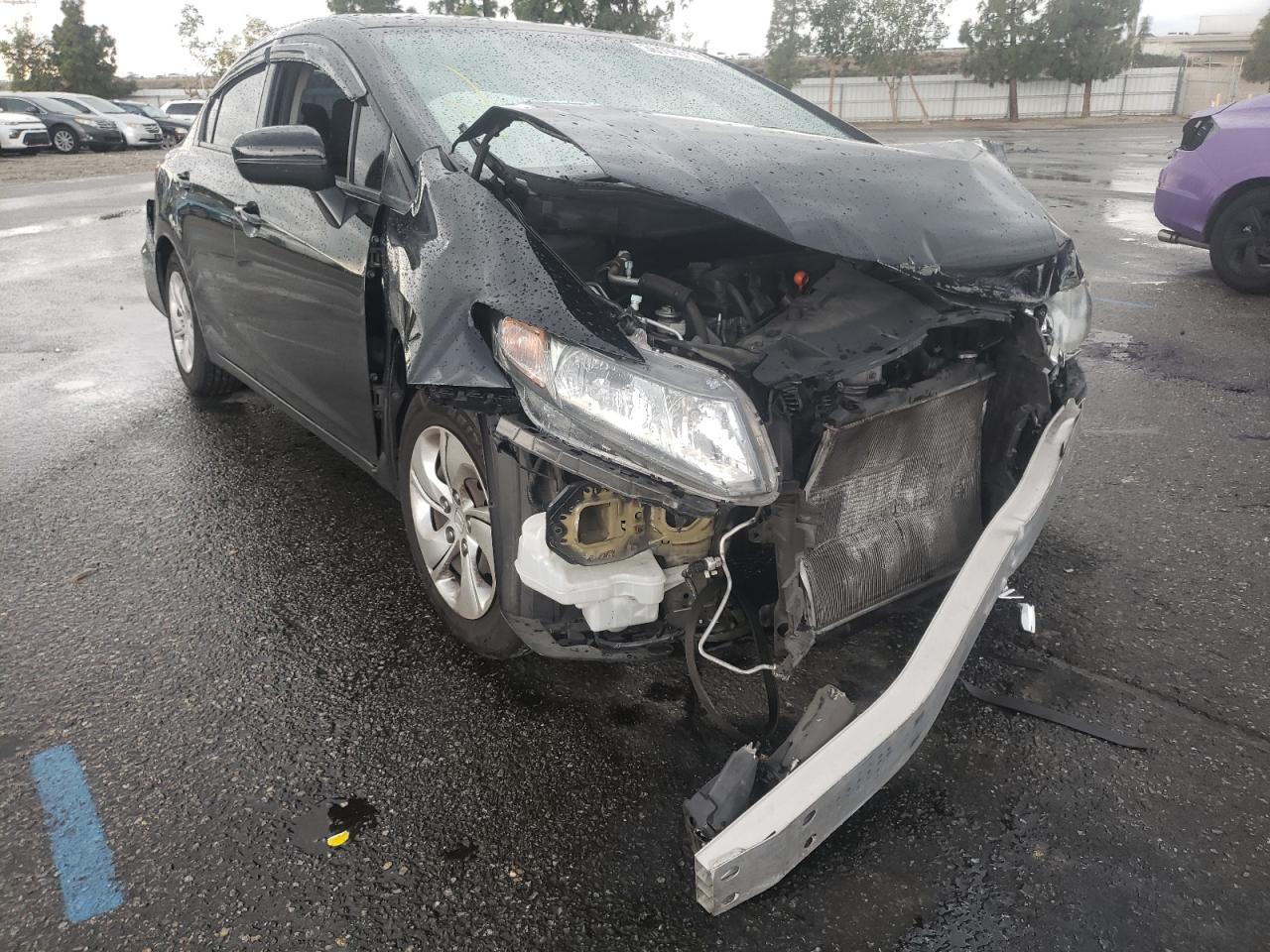 Photo 1 from auction – 2015 HONDA CIVIC LX with VIN 2HGFB2F53FH546669