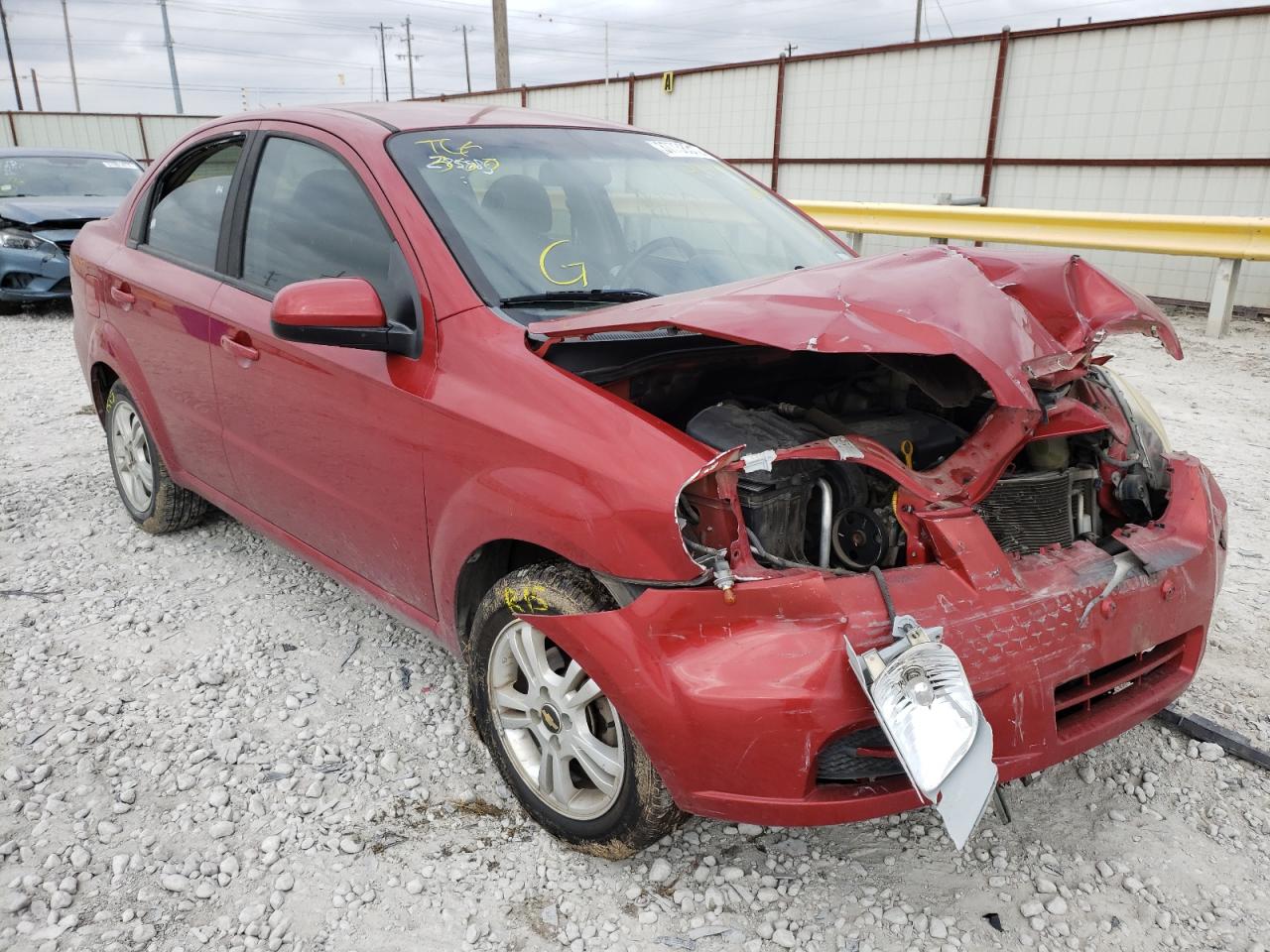 CHEVROLET AVEO LS 2011 with VIN KL1TD5DE8BB212714 - Photo from auction