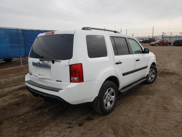 Foto 4 de la subasta – 2013 HONDA PILOT LX con VIN 5FNYF4H20DB078509