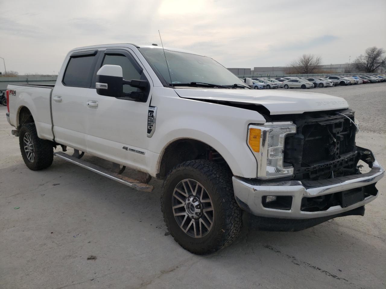 FORD F250 SUPER 2017 with VIN 1FT7W2BT5HEC30468 - Photo from auction