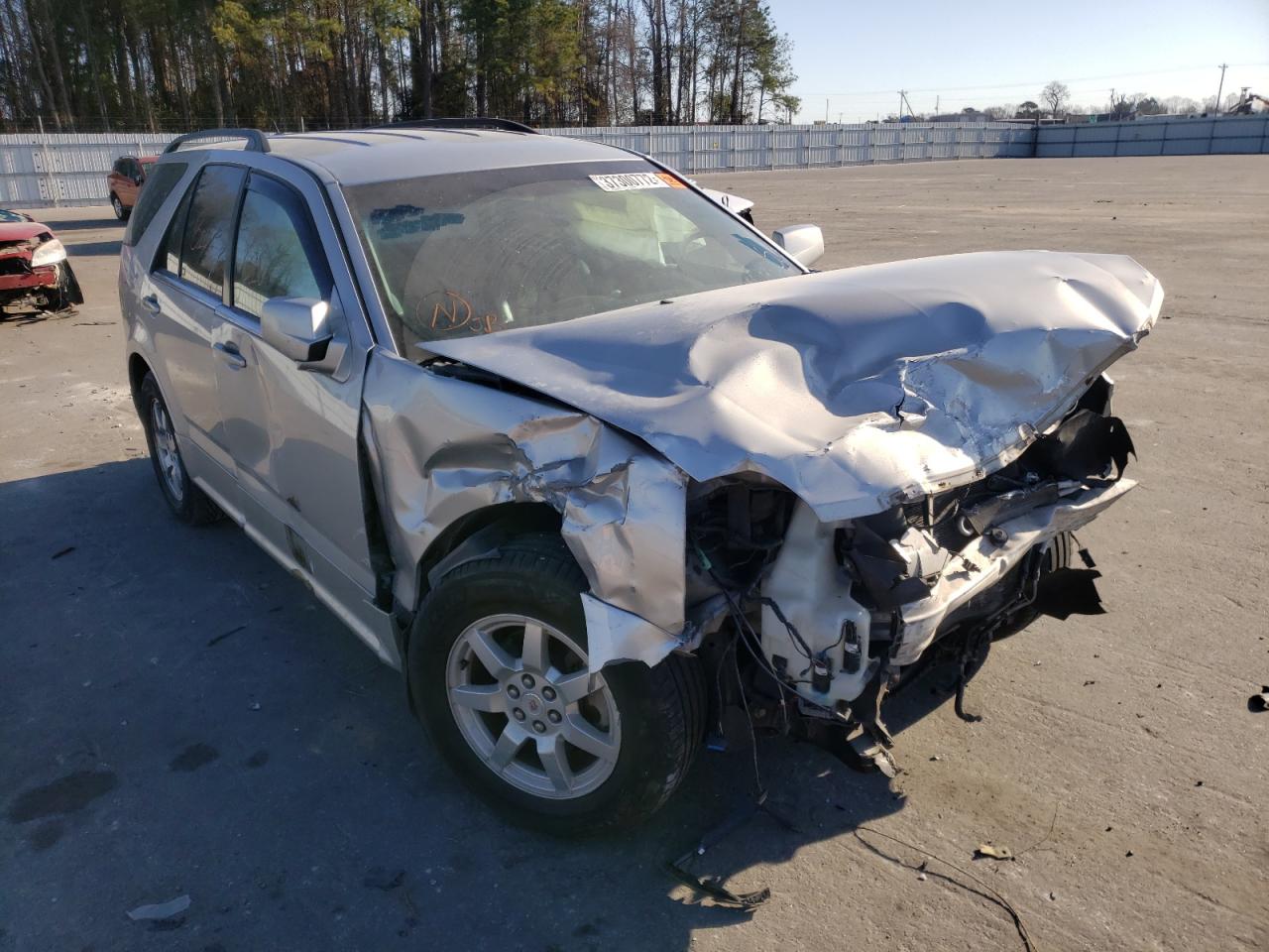 CADILLAC SRX 2008 with VIN 1GYEE437280157929 - Photo from auction