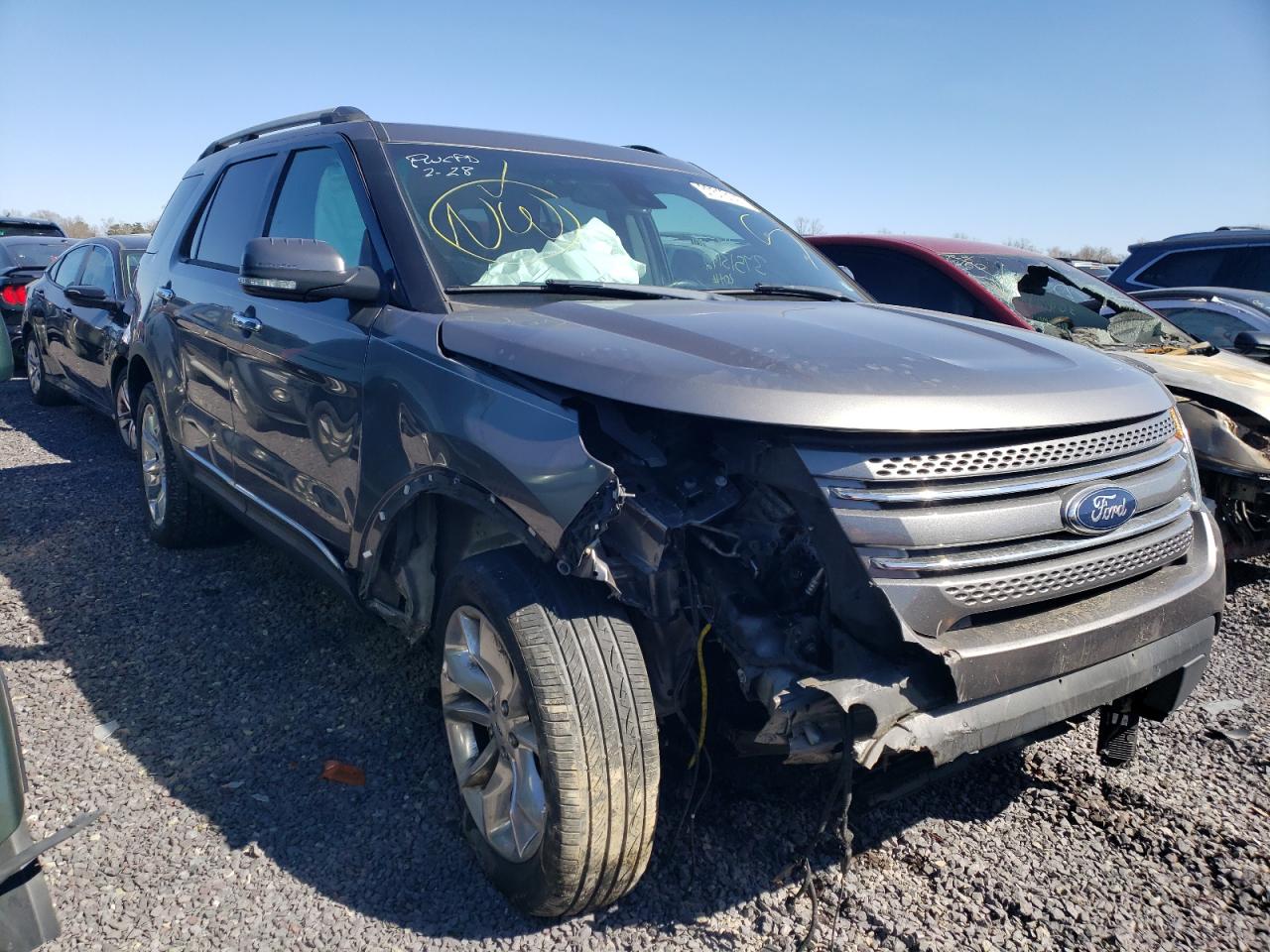FORD EXPLORER L 2013 with VIN 1FM5K8F87DGB36520 - Photo from auction