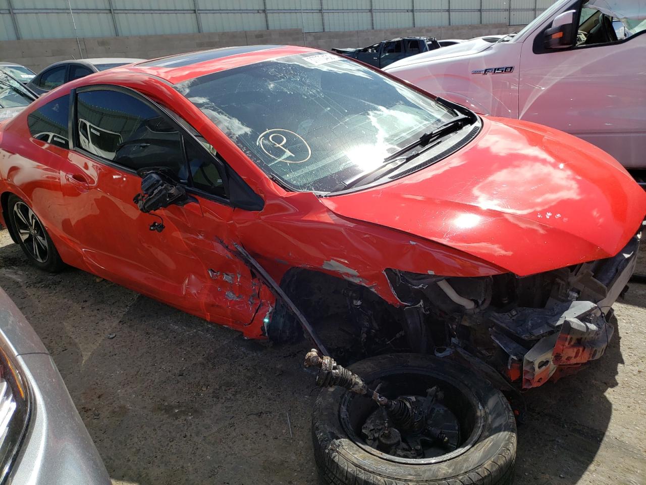 Photo 9 from auction – 2014 HONDA CIVIC EX with VIN 2HGFG3B85EH503652