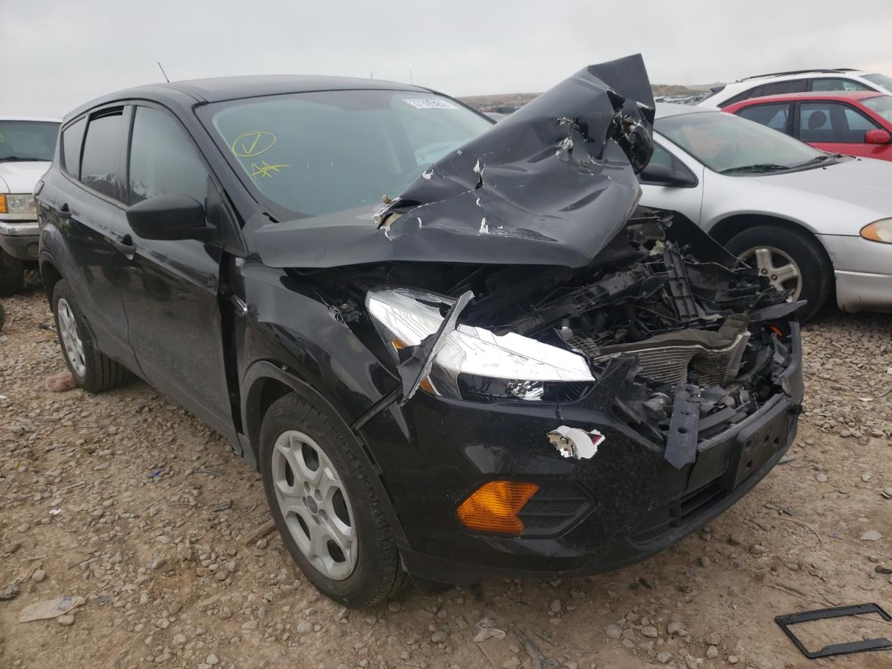 FORD ESCAPE S 2017 with VIN 1FMCU0F76HUD59066 - Photo from auction