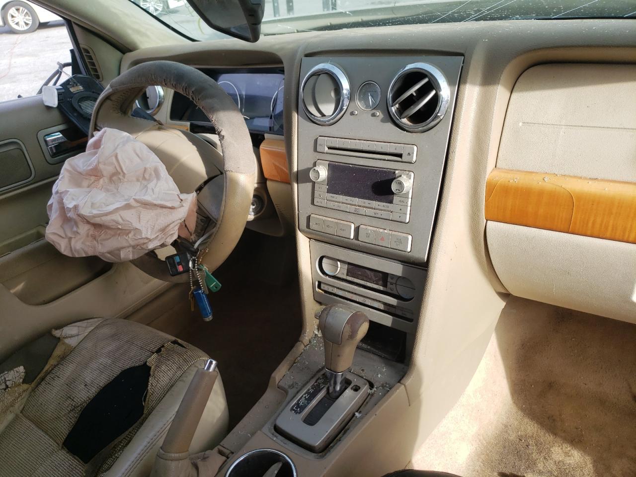 Photo 9 from auction – 2007 LINCOLN MKZ with VIN 3LNHM26T07R622883
