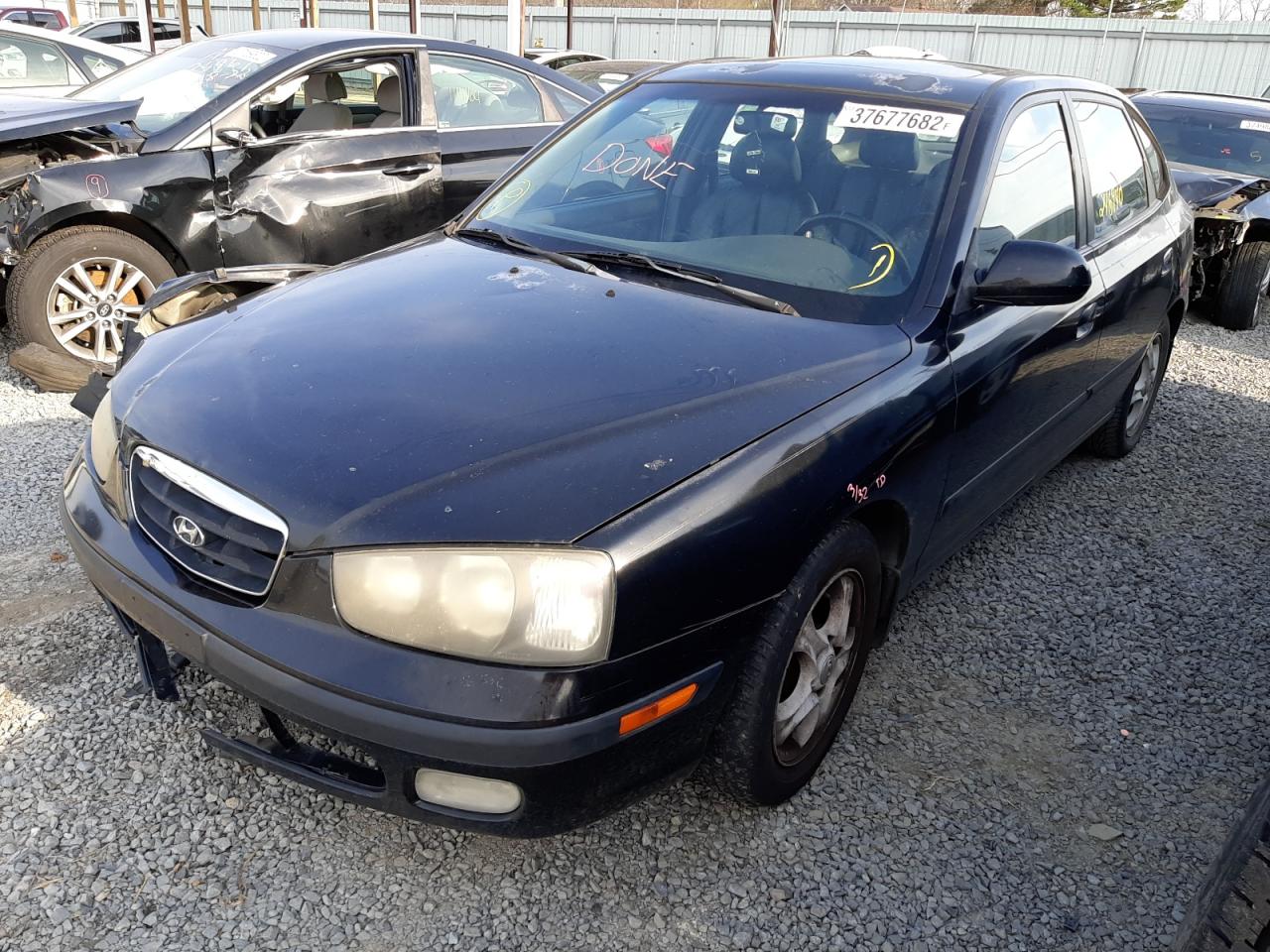 Photo 2 from auction – 2002 HYUNDAI ELANTRA GL with VIN KMHDN55D22U070232