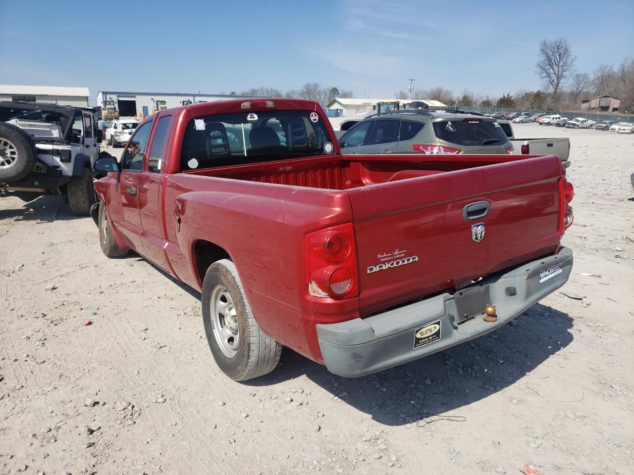 Photo 3 from auction – 2006 DODGE DAKOTA ST with VIN 1D7HE22K76S503820