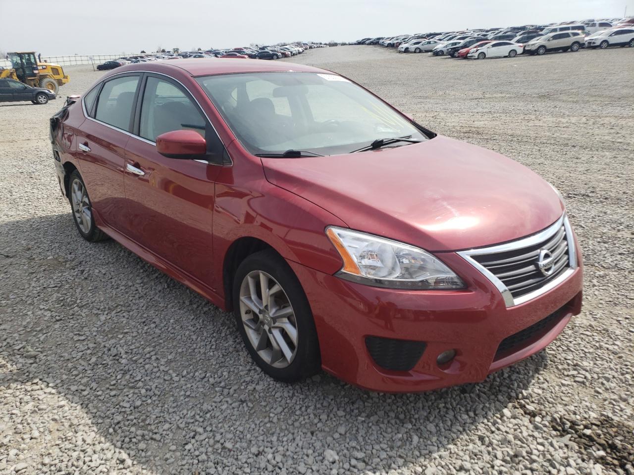 NISSAN SENTRA S 2014 with VIN 3N1AB7AP5EL641516 - Photo from auction