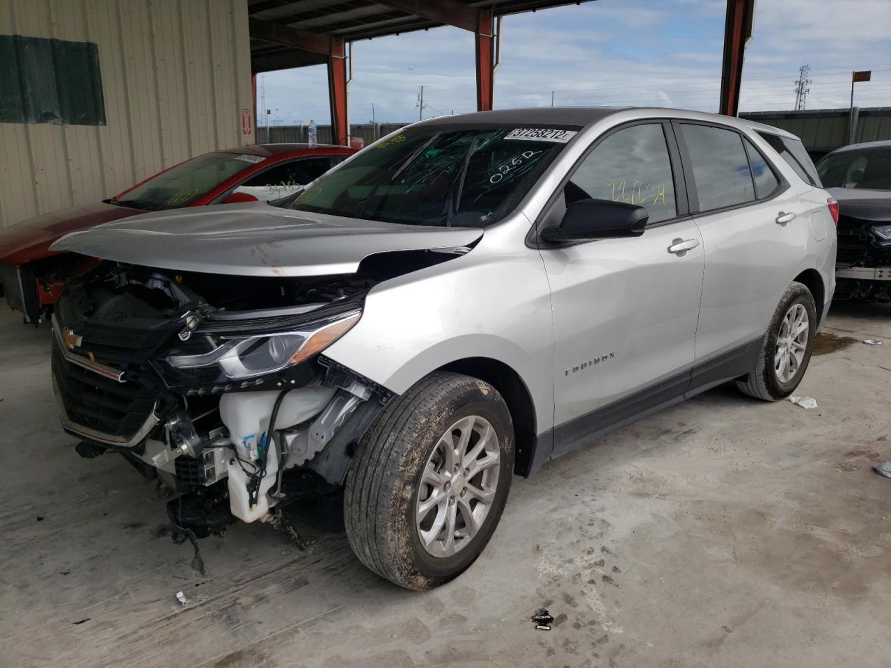 Photo 2 from auction – 2021 CHEVROLET EQUINOX LS with VIN 3GNAXHEV1MS102612
