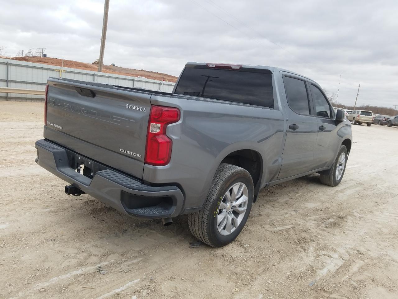 Photo 4 from auction – 2021 CHEVROLET SILVERADO with VIN 3GCPWBEK6MG465631