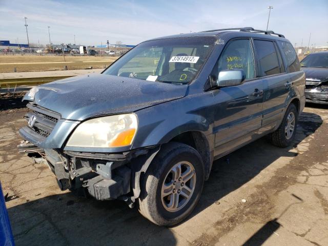 Фото 2 с аукциона – 2005 HONDA PILOT EXL с VIN 5FNYF18645B022074