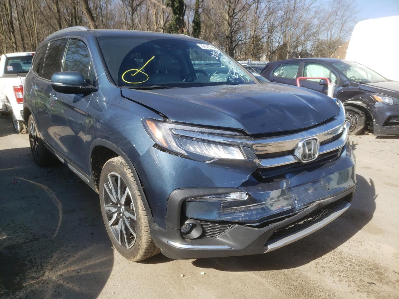 Photo 1 from auction – 2019 HONDA PILOT LX with VIN 5FNYF6H64KB044973
