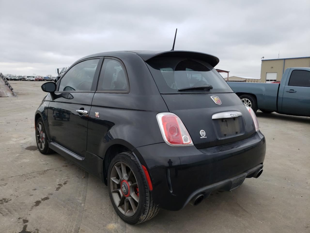 Photo 3 from auction – 2012 FIAT 500 ABARTH with VIN 3C3CFFFH7CT291040
