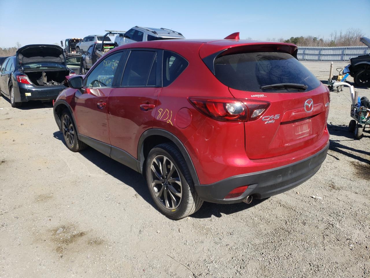 Photo 3 from auction – 2016 MAZDA CX-5 GT with VIN JM3KE4DY1G0740790