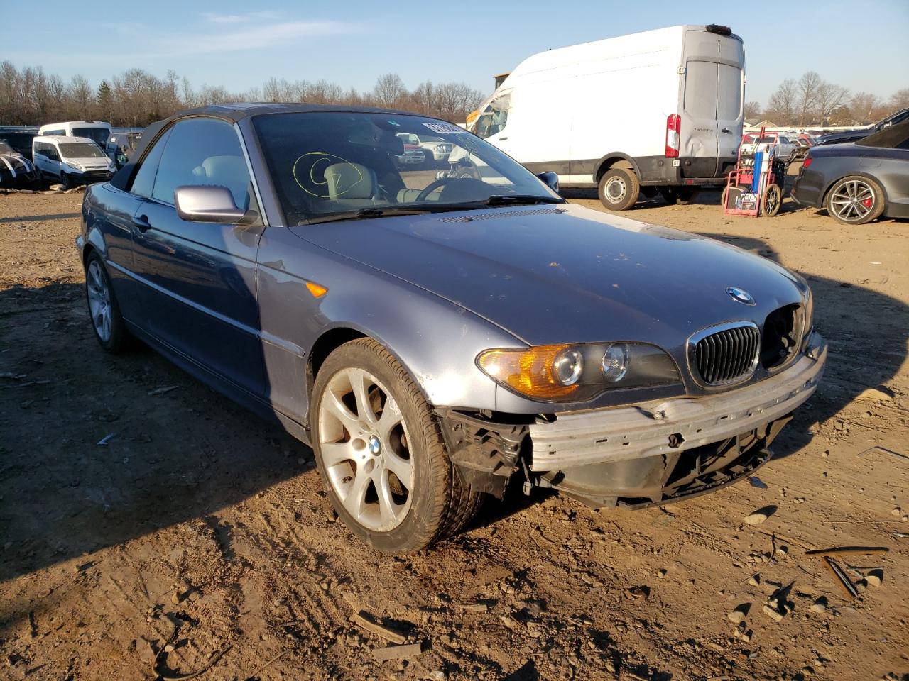BMW 330 CI 2004 with VIN WBABW53404PL44456 - Photo from auction