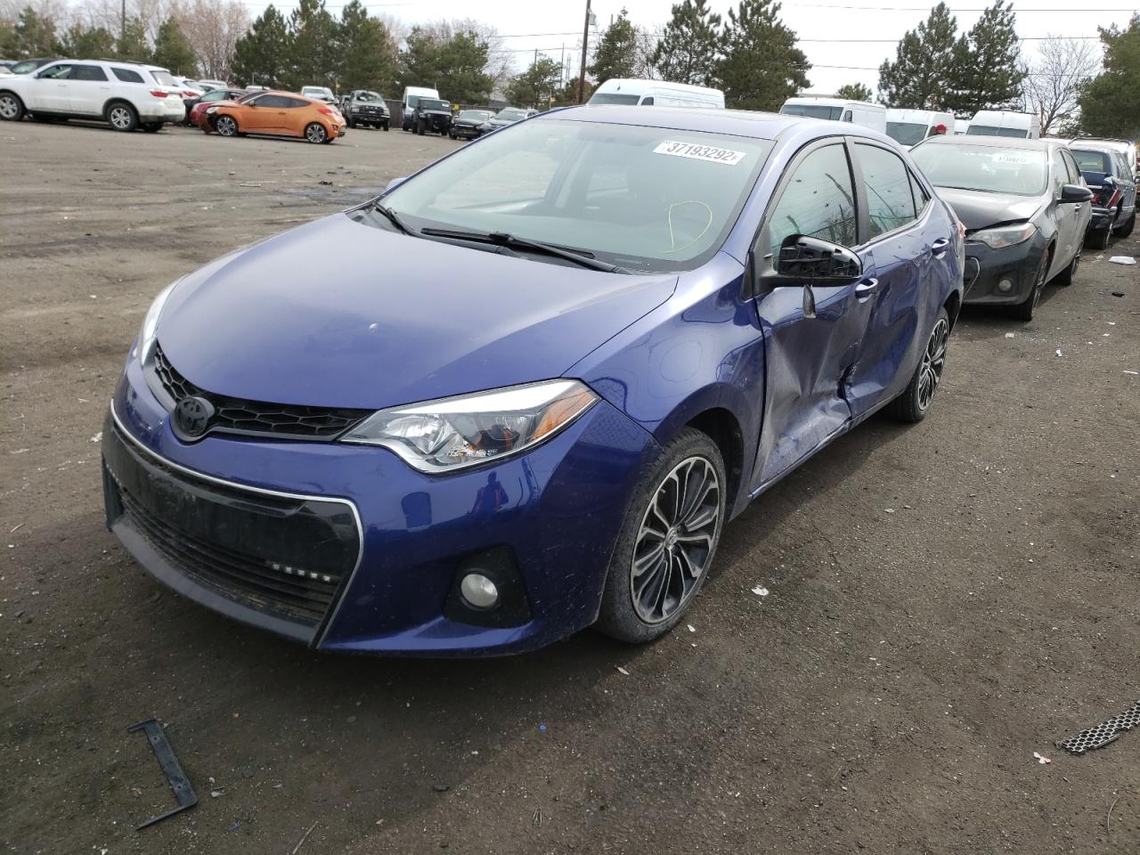 Photo 2 from auction – 2016 TOYOTA COROLLA L with VIN 2T1BURHE2GC506933