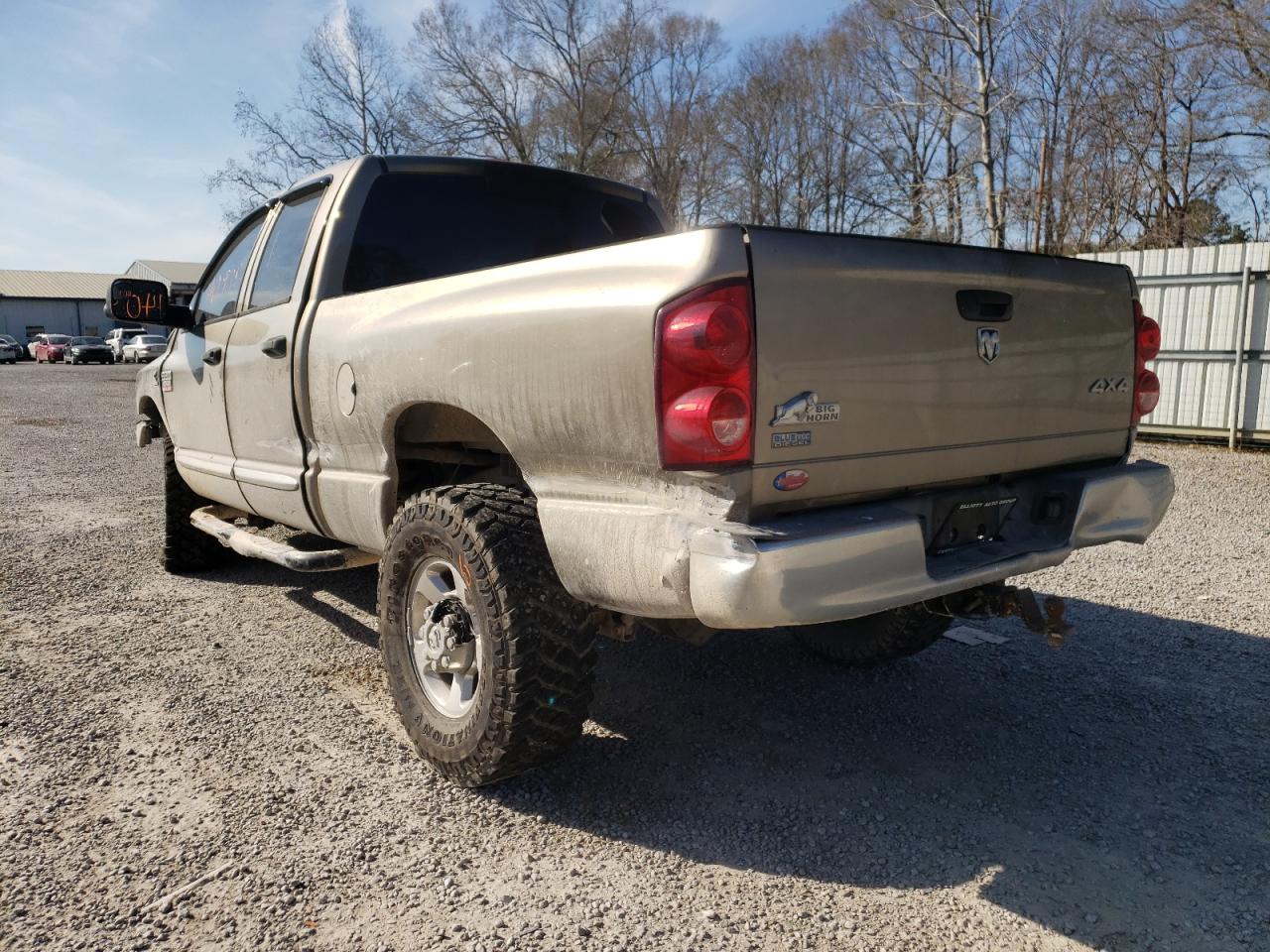Photo 3 from auction – 2009 DODGE RAM 2500 with VIN 3D7KS28L09G526785