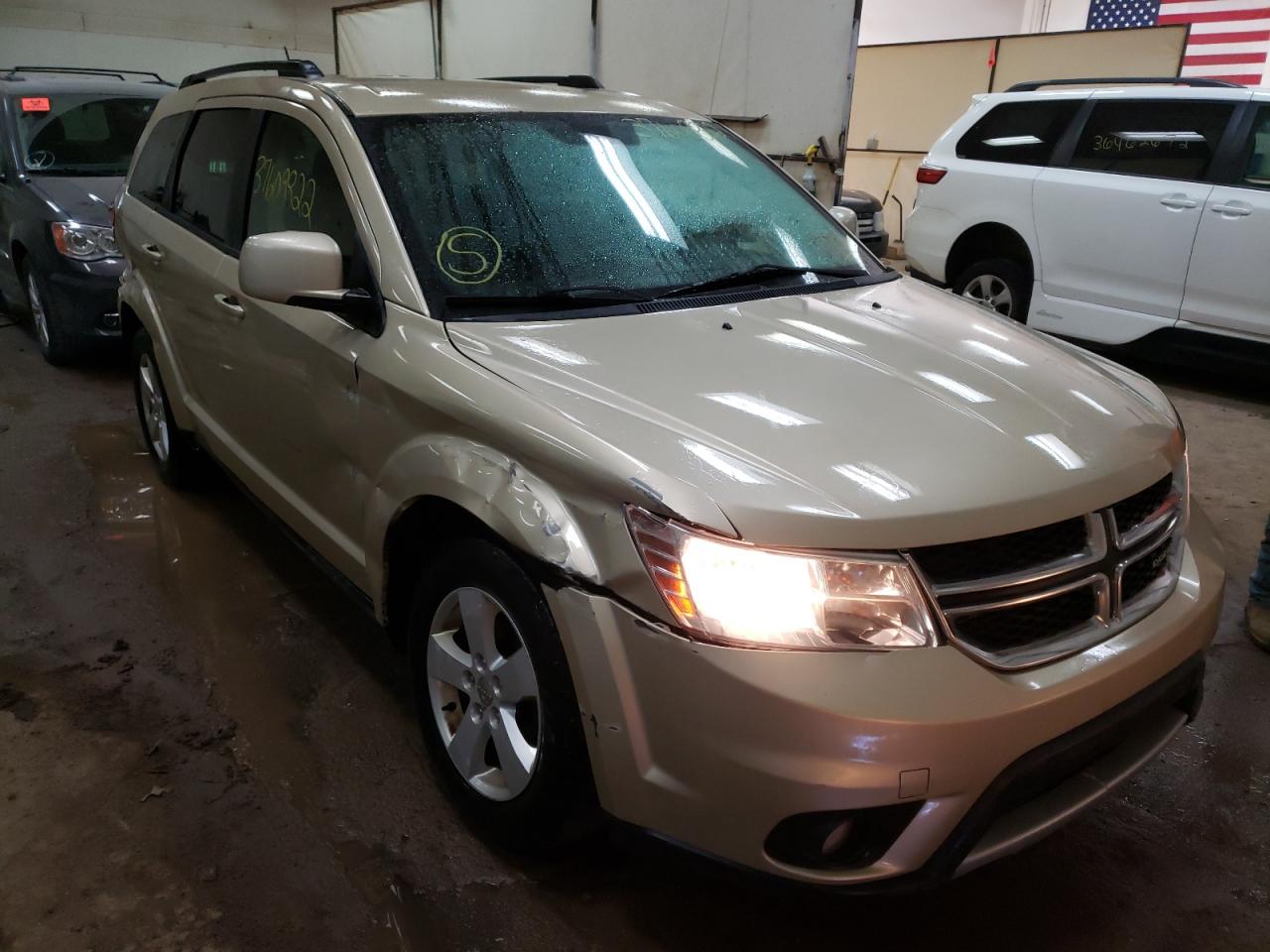 DODGE JOURNEY SX 2011 with VIN 3D4PG5FG3BT560034 - Photo from auction