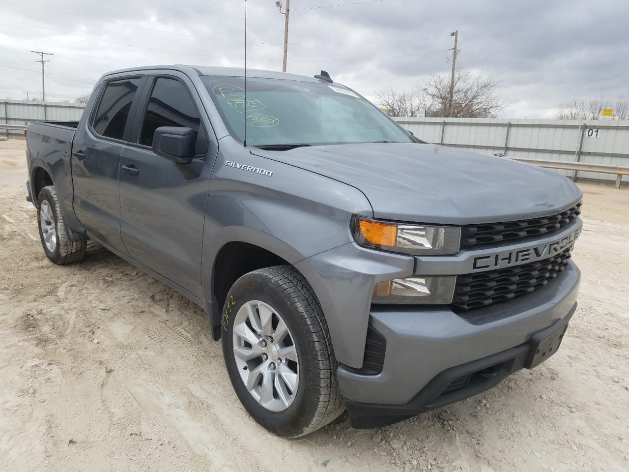 Photo 1 from auction – 2021 CHEVROLET SILVERADO with VIN 3GCPWBEK6MG465631