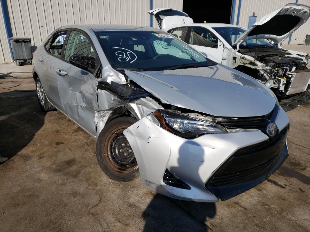 TOYOTA COROLLA L 2018 with VIN 2T1BURHE4JC035603 - Photo from auction