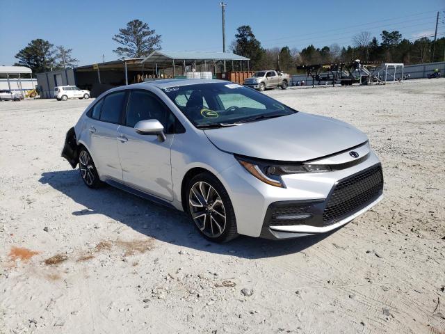 TOYOTA COROLLA XS 2022 with VIN 5YFT4MCE9NP105634 - Photo from auction