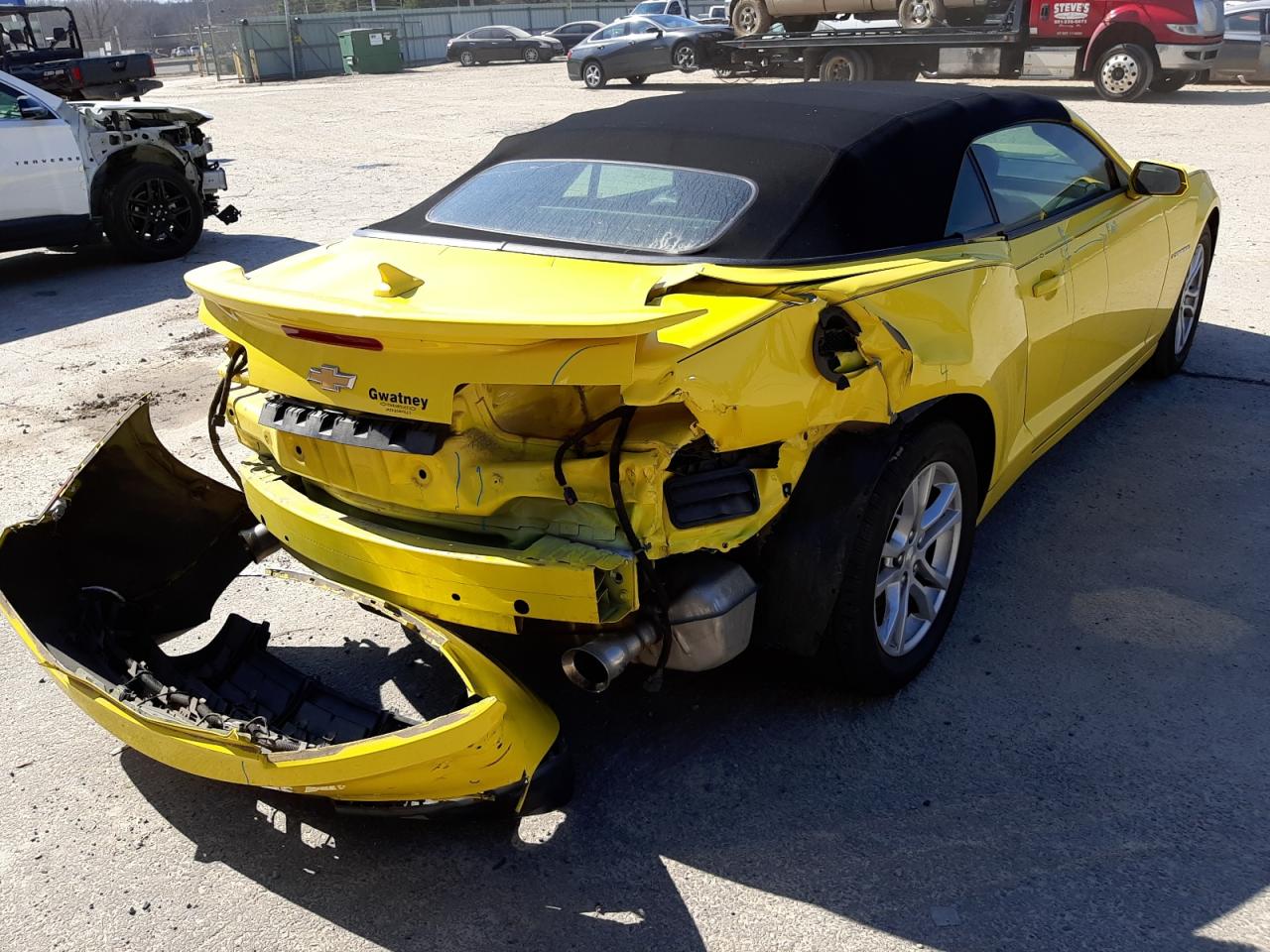 Photo 4 from auction – 2014 CHEVROLET CAMARO LT with VIN 2G1FB3D36E9253016