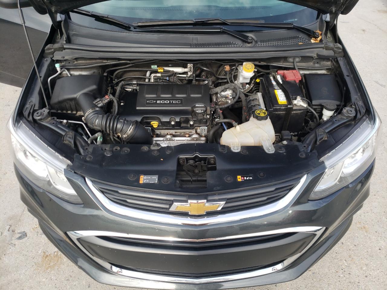 Photo 7 from auction – 2020 CHEVROLET SONIC LT with VIN 1G1JD5SB0L4103090