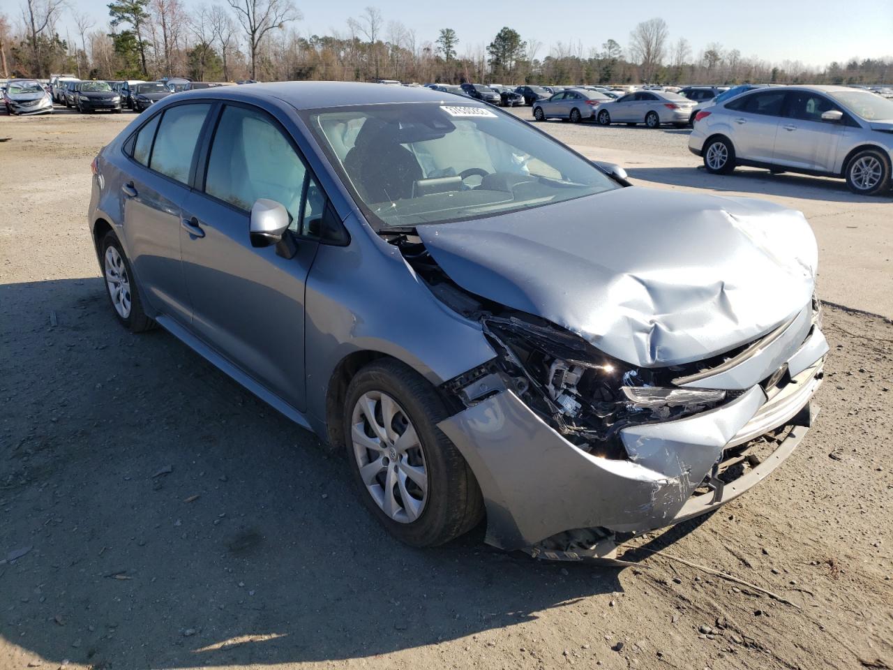 Photo 1 from auction – 2021 TOYOTA COROLLA LE with VIN JTDEPMAE9MJ178671