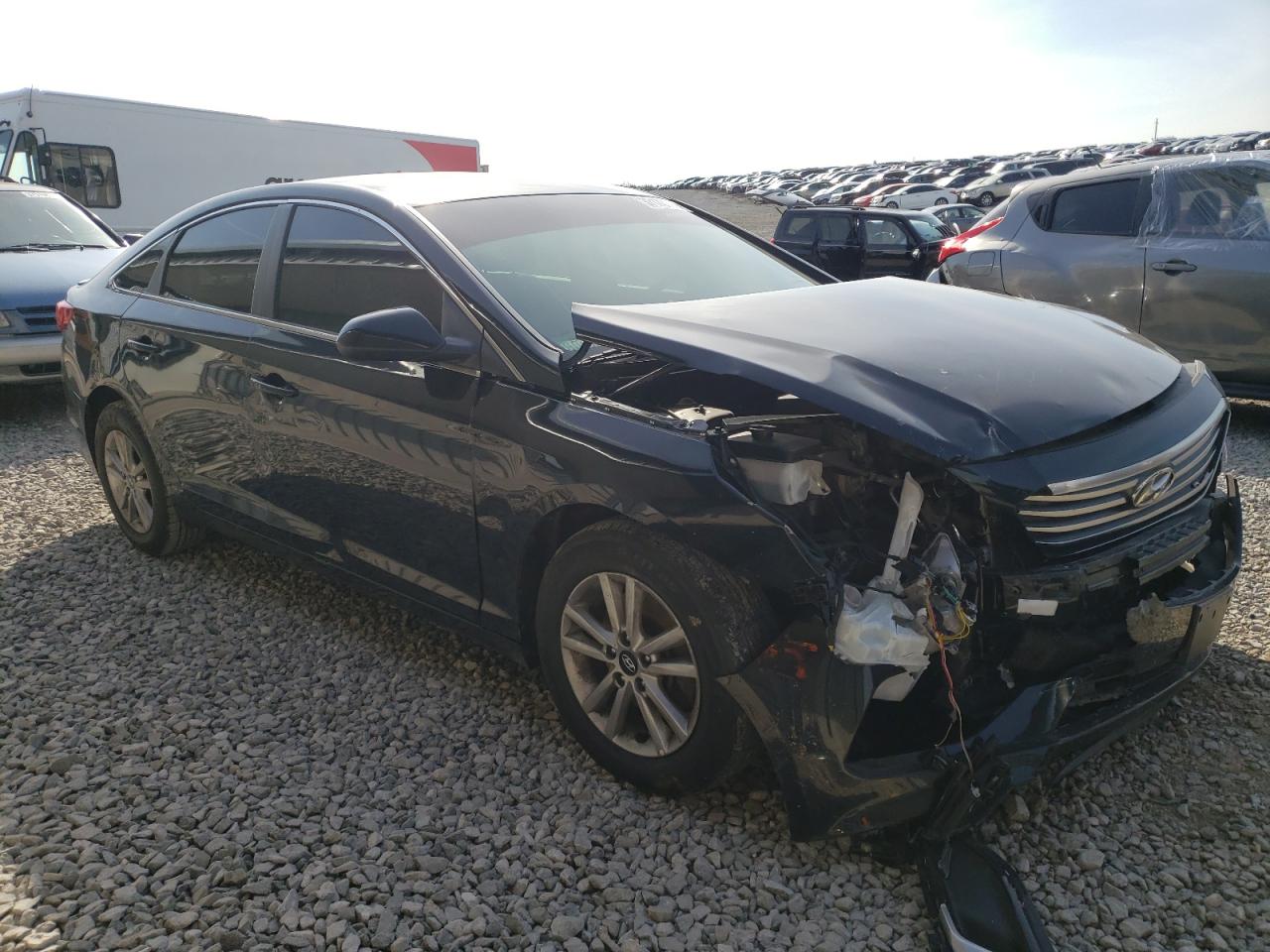 HYUNDAI SONATA SE 2017 with VIN 5NPE24AF1HH580741 - Photo from auction