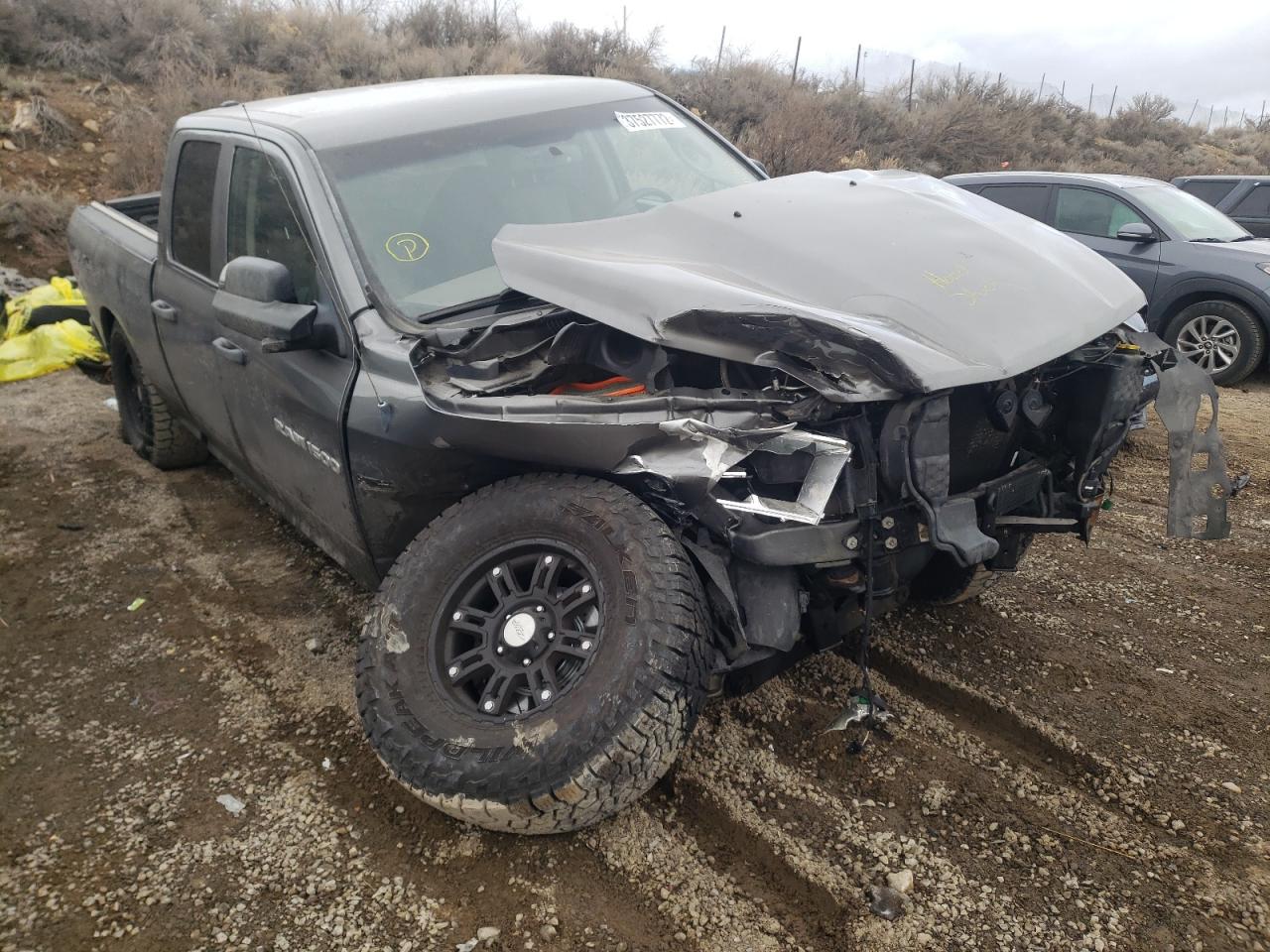 DODGE RAM 1500 S 2012 with VIN 1C6RD7FTXCS184031 - Photo from auction