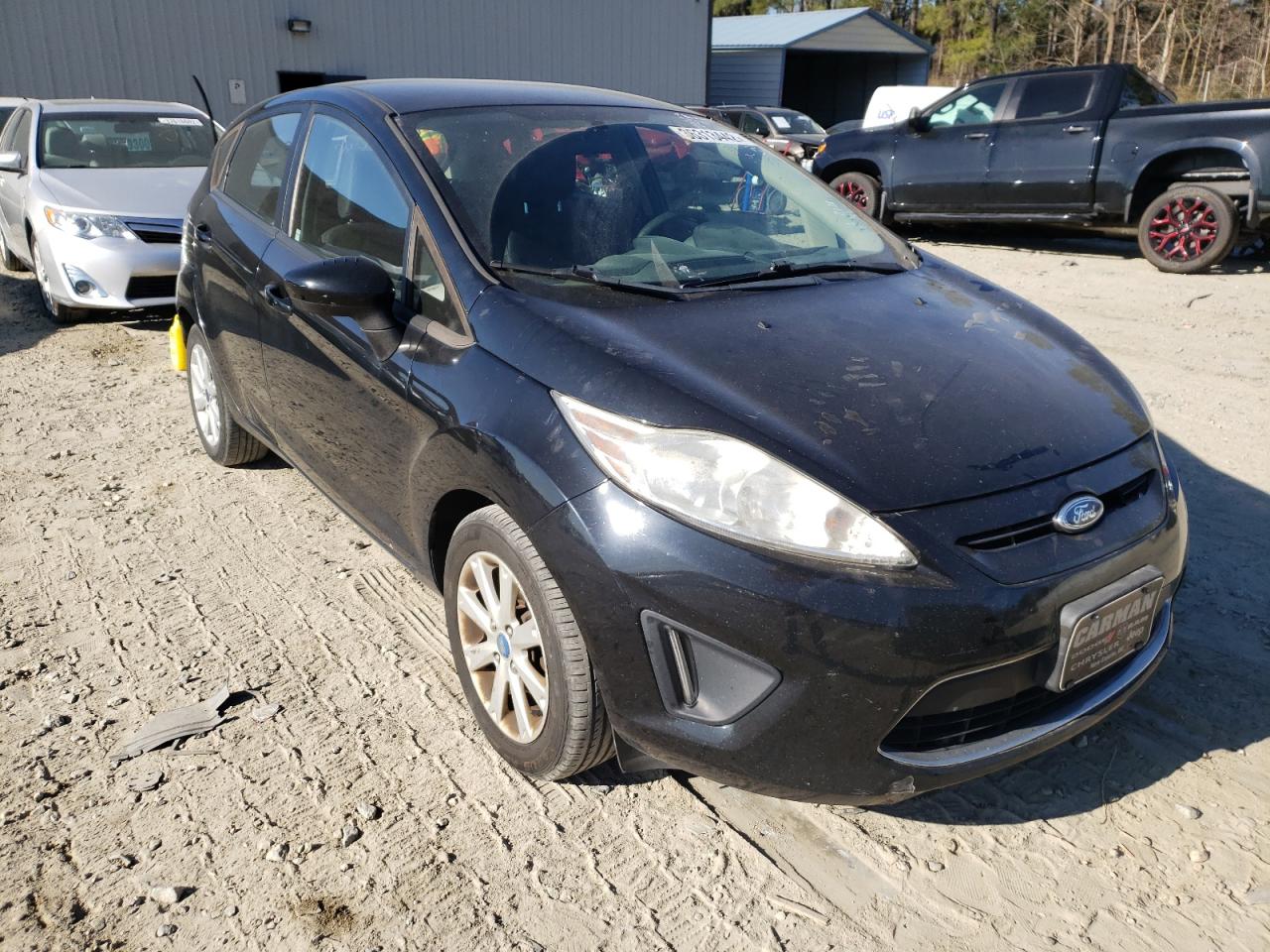 FORD FIESTA SE 2012 with VIN 3FADP4EJ0CM110530 - Photo from auction