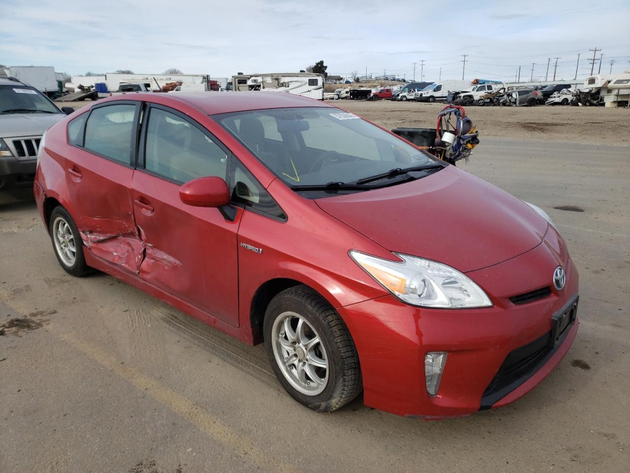 TOYOTA PRIUS 2013 with VIN JTDKN3DU1D1718195 - Photo from auction