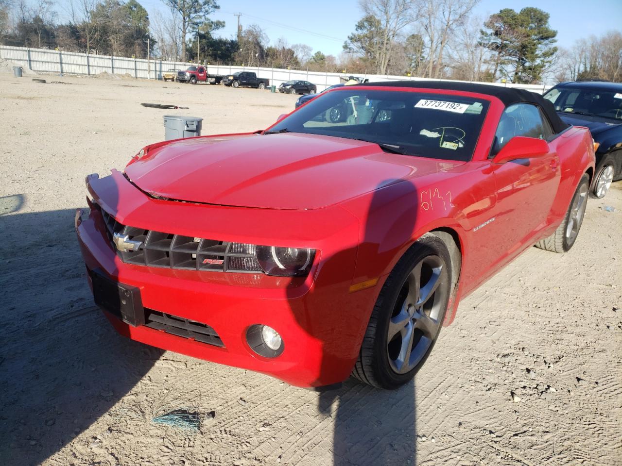 Photo 2 from auction – 2013 CHEVROLET CAMARO LT with VIN 2G1FC3D36D9202370